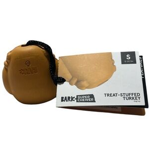 Bark Treat-Stuffed Turkey Dog Toy
